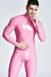 Male Standard Back Zip Latex Catsuit