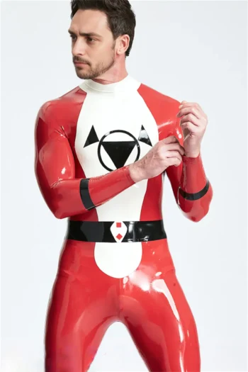 Male Drone Back Zip Catsuit