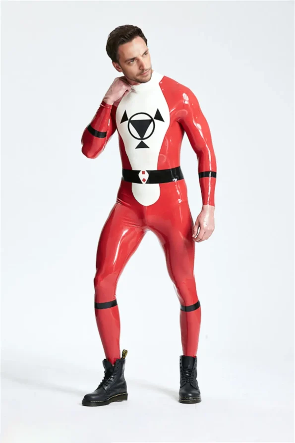 Male Drone Back Zip Catsuit