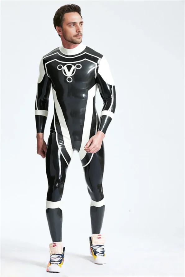 Male Trident Back Zip Catsuit