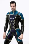 Male Trident Back Zip Catsuit