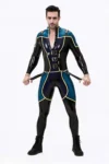 Male Blue Badge Gendarme Style Catsuit