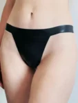 Latex Slogan panties