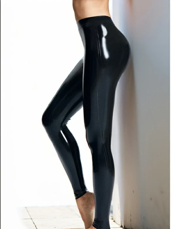 Latex leggings