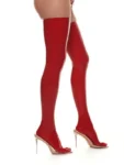 Red Latex Stockings