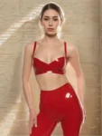 Latex sports style bralet