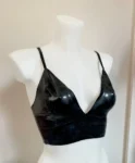 Latex sports style bralet