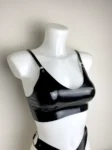 Latex bra with adjustable straps in any colour