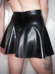 Latex Skater Skirt