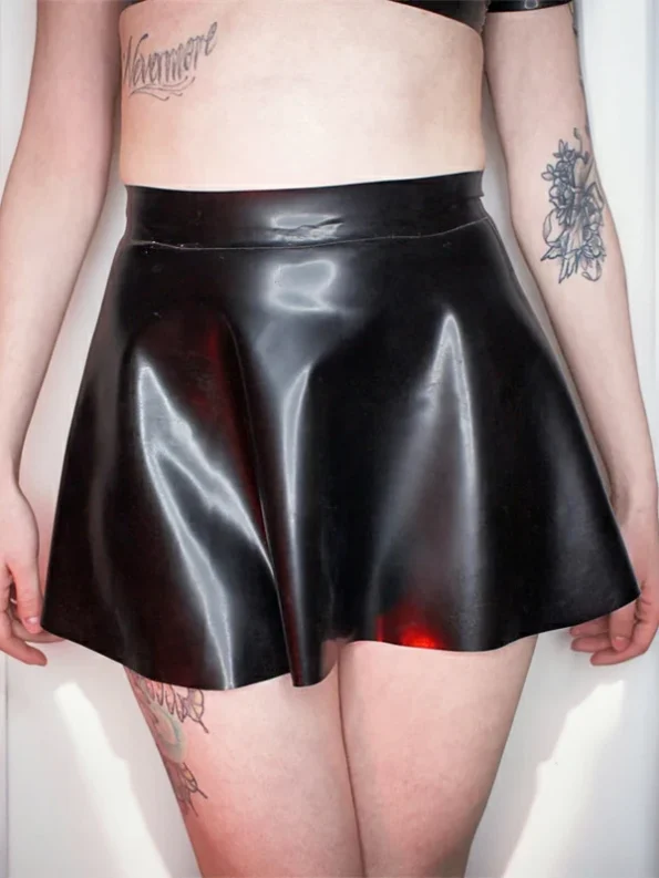 Latex Skater Skirt