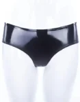 Latex Strap-on O-ring, metal-wear Thong with Cut Out Heart