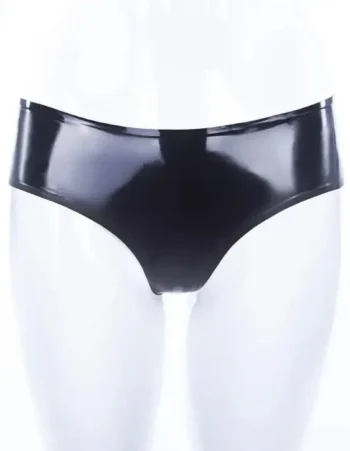 Low Waist Latex Briefs