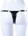 Latex Slogan Thong