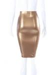 Latex Pencil Skirt