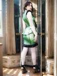 BonBon Latex Skirt