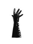 Flared latex driving gloves