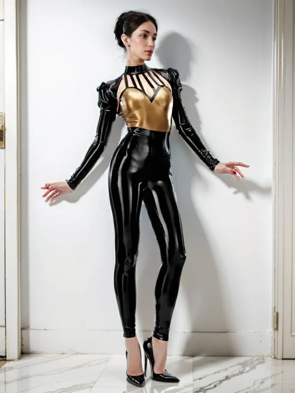 Hight Latex Leggings