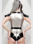 Morgana Latex Leotard