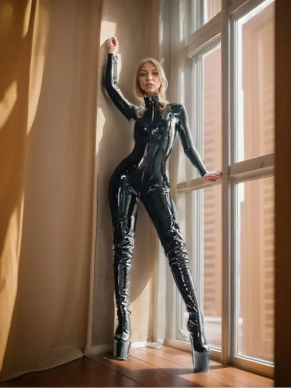 latex Standard catsuit