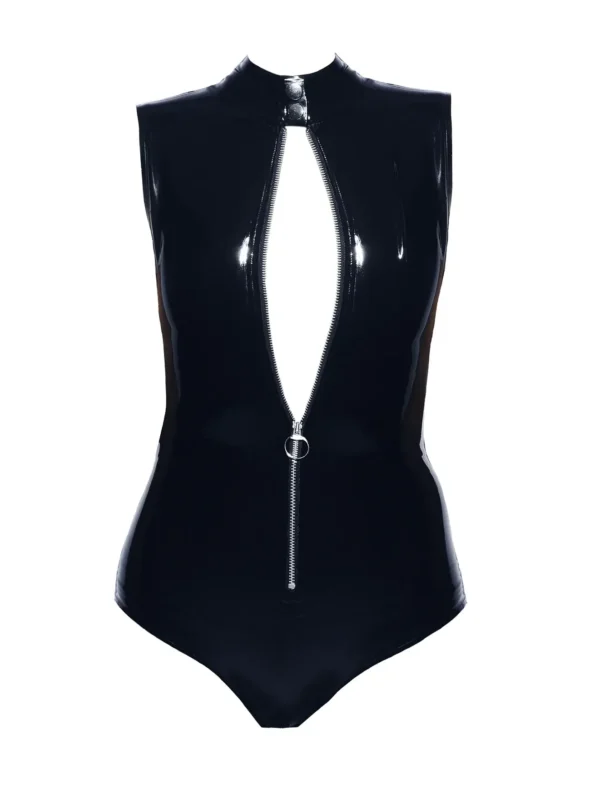 Sleeveless Latex Bodysuit