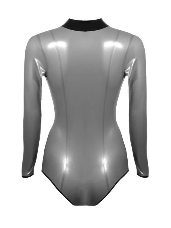 Long sleeve latex bodysuit