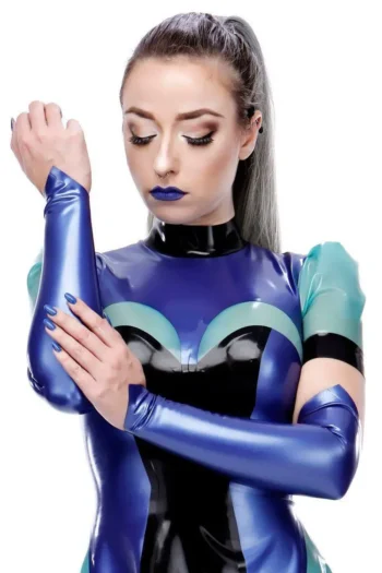 Adele Latex Gauntlets