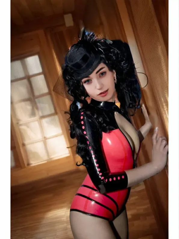 The Devils Latex Body Leotard