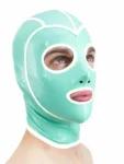 Latex Hood with Trim ?C Round Eyes