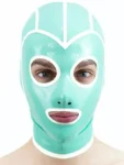 Latex Hood with Trim ?C Round Eyes