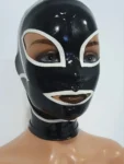 Kitty ears latex hood