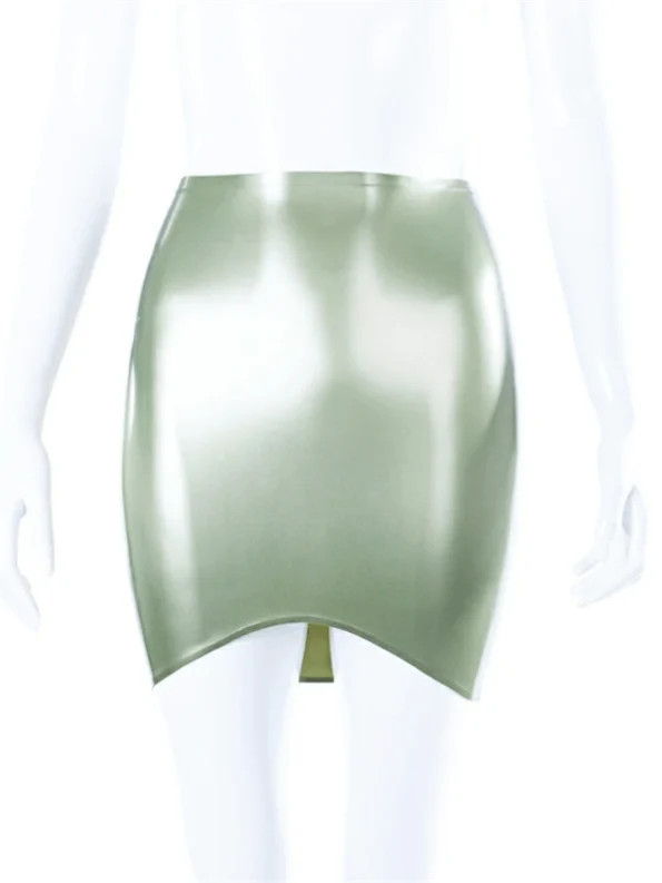 Latex Mini skirt