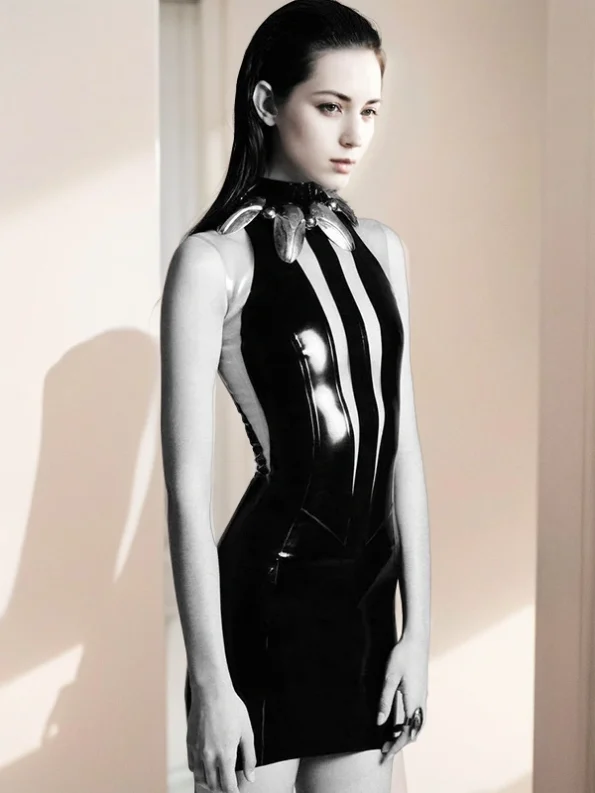 W Latex Dress