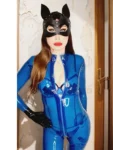 Catsuit latex Blue Angel Fetish dominatrix sexy