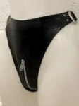 Latex High-Waist Panties