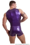 Mens Latex Uniform Shirt Trim