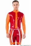 Latex Men's Doc Medic Short Sleeves Top