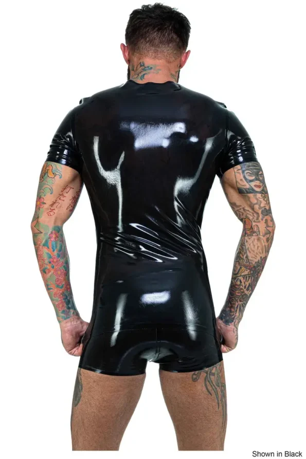 Latex Men's Doc Medic Short Sleeves Top