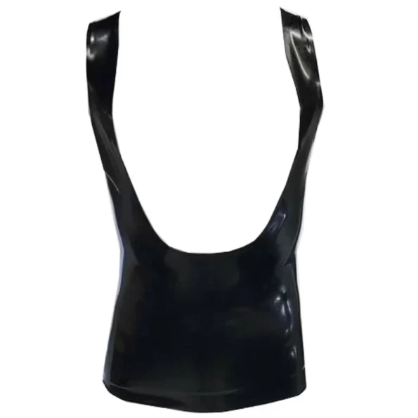 Latex Suspender Tank Top for Men