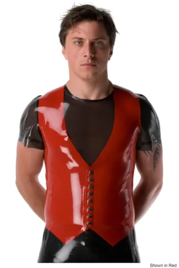 Men's Latex With Button Waistcoat