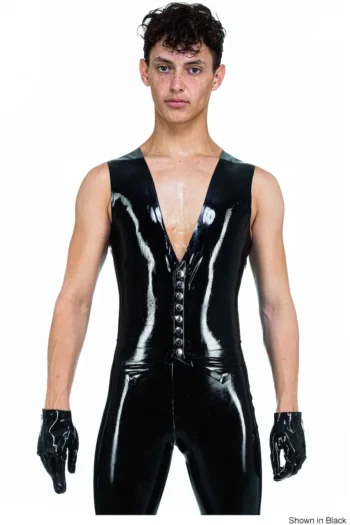 Men's Latex With Button Waistcoat