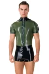 Latex Stylish Men's Vest Top