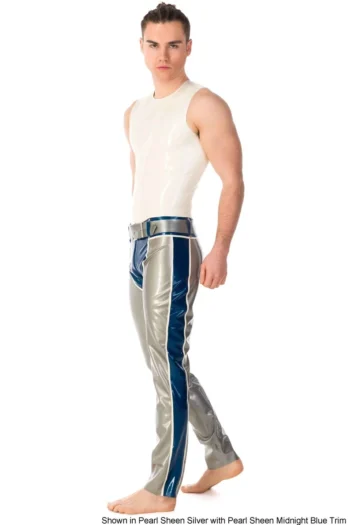 Latex Two-way zipper Pant