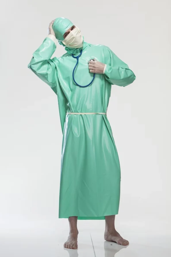 Latex Men's Surgical Surgeon Gown