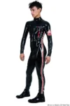 Latex Men's Zip Shoulder Catsuit