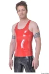 Latex Stylish Men's Vest Top