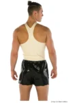 Latex Stylish Men's Vest Top