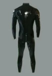 Latex Men's Zip Shoulder Catsuit