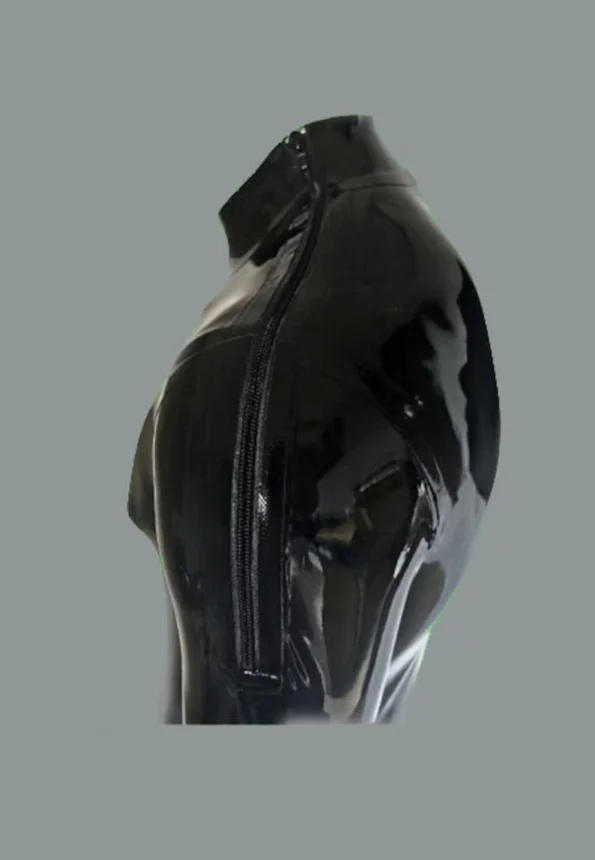 Latex Men's Zip Shoulder Catsuit