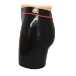 Latex O-ring With Front Opening Shorts