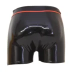 Latex O-ring With Front Opening Shorts